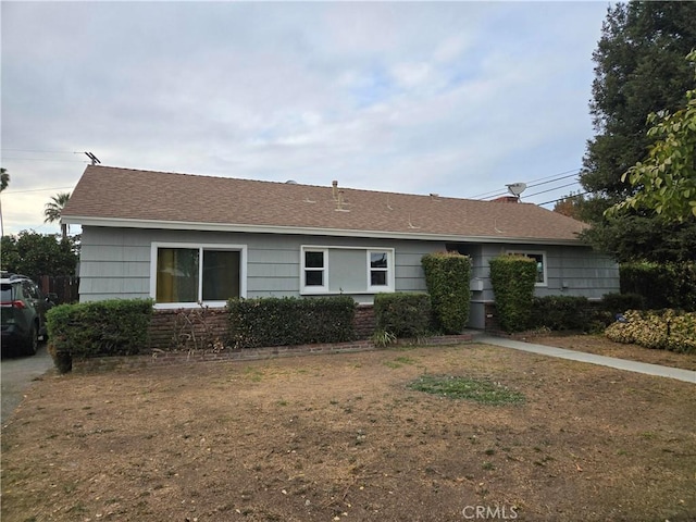 view of ranch-style house