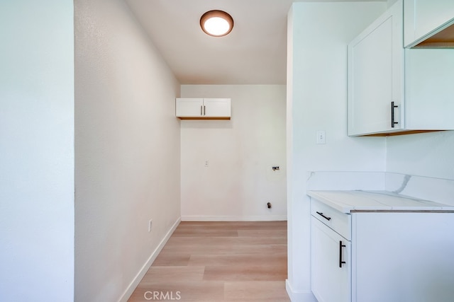 washroom featuring light hardwood / wood-style flooring