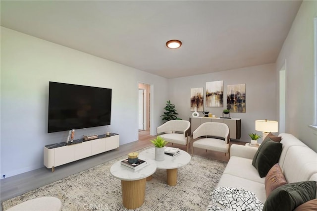 view of living room