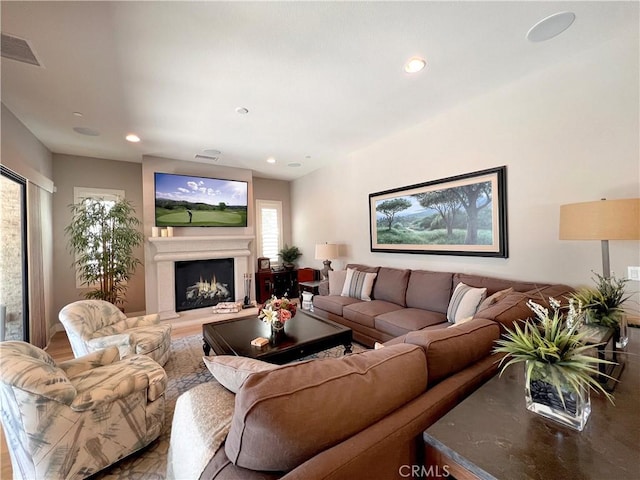 view of living room