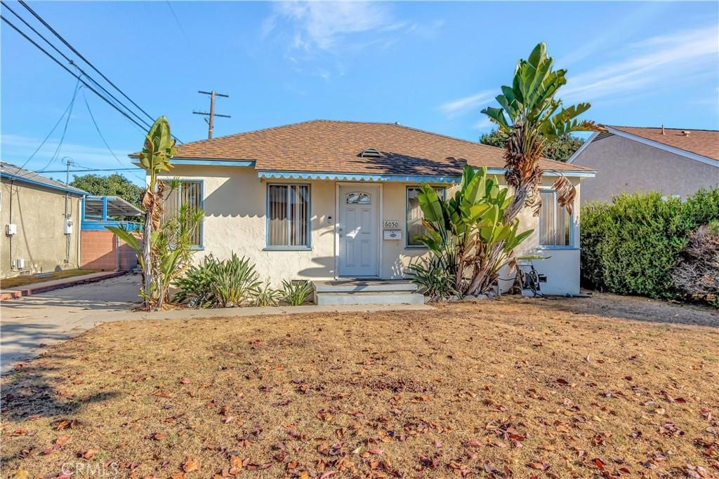 view of bungalow-style house