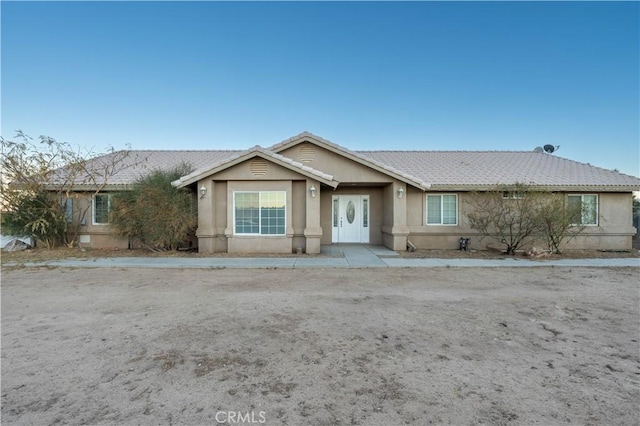 view of ranch-style house