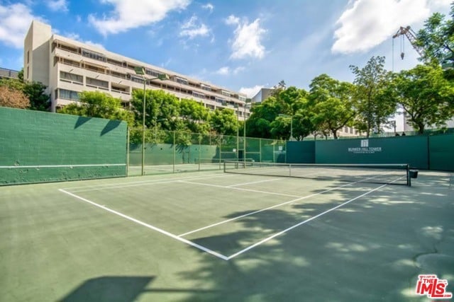 view of sport court