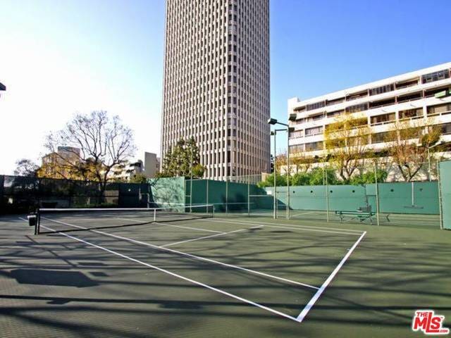 view of tennis court