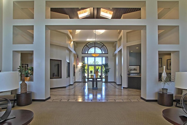 view of community lobby