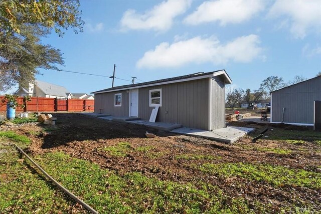 view of rear view of property