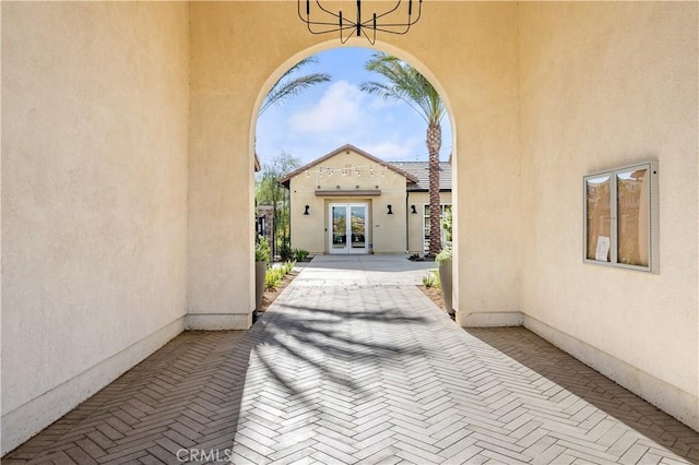 view of patio / terrace with french doors