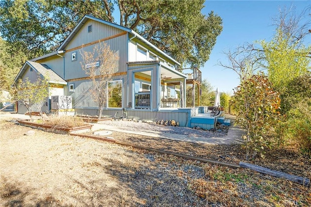 view of rear view of house