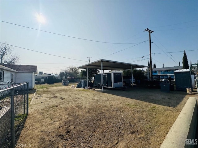7805 Panama Rd, Lamont, CA 93241 - exterior space with a carport