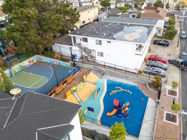 view of sport court