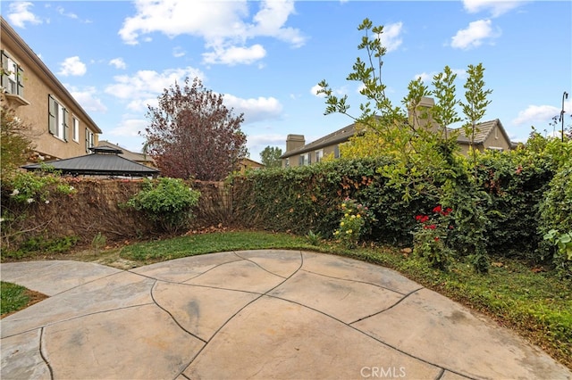 view of patio