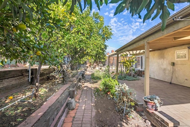 exterior space with a patio area