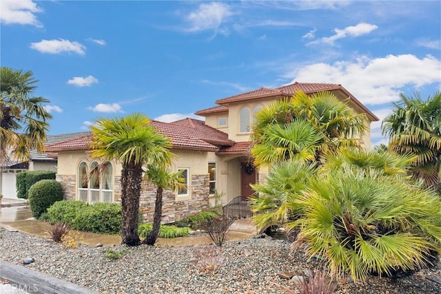 view of mediterranean / spanish home