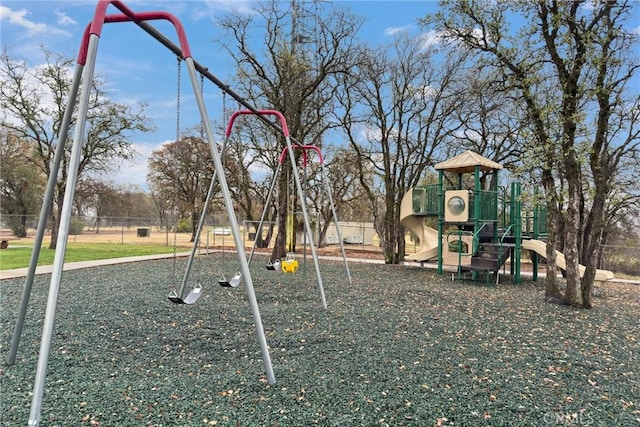 view of play area