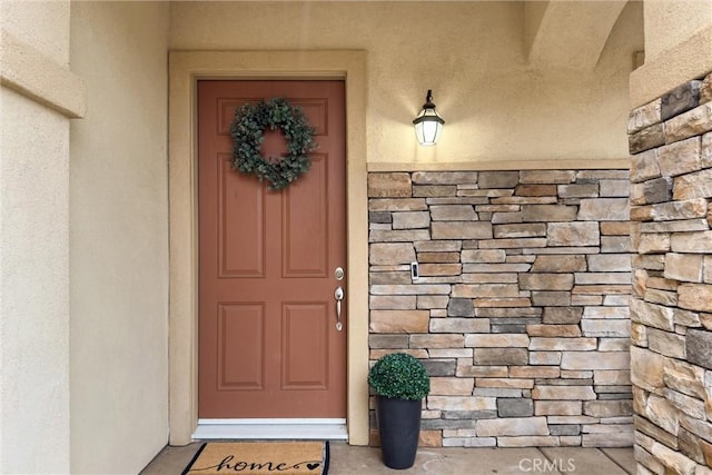 view of entrance to property