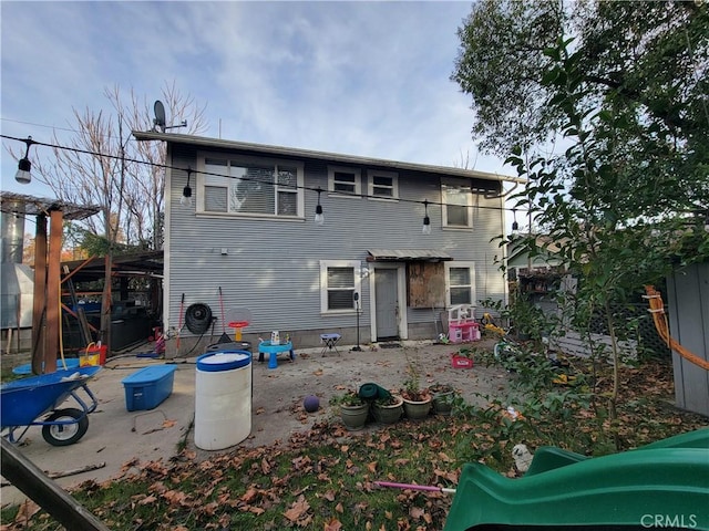 view of rear view of house