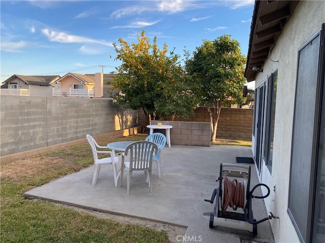 view of patio / terrace