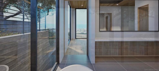 bathroom featuring tile patterned floors