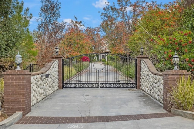 view of gate