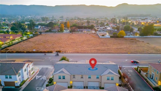 41985 Davenport Way Unit B, Murrieta, CA 92562 - drone / aerial view with a residential view and a mountain view