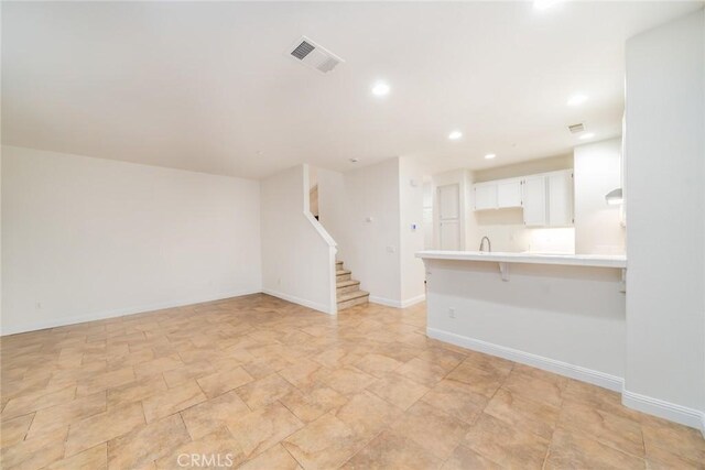 view of unfurnished living room