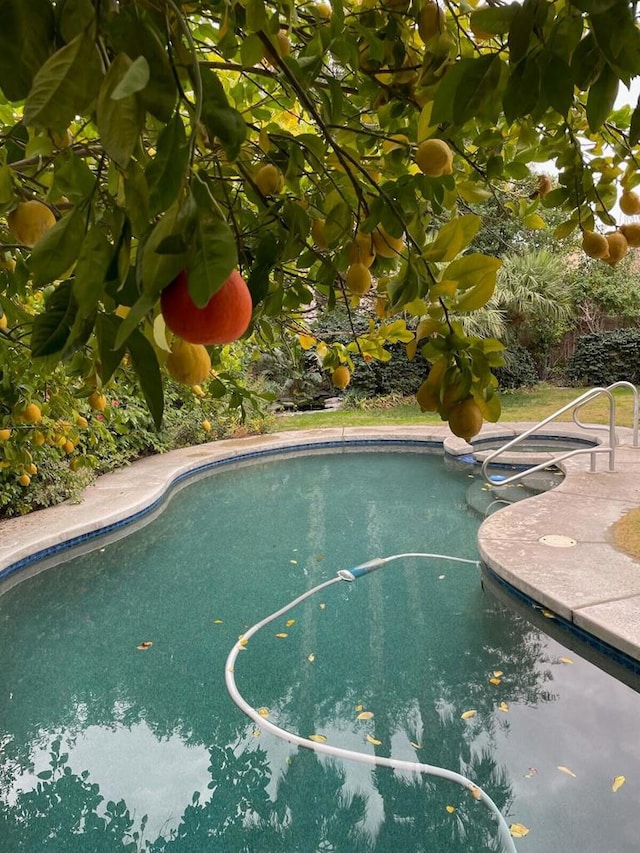 view of pool