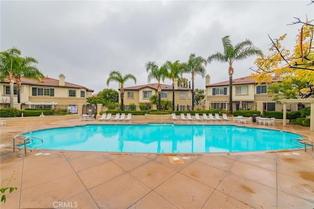 807 Yorkshire, Irvine, CA 92620 - community pool featuring a patio and a residential view