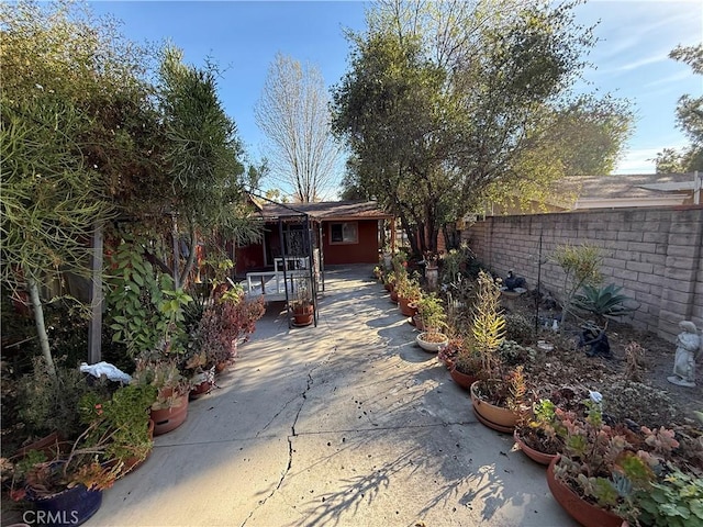 exterior space featuring a patio