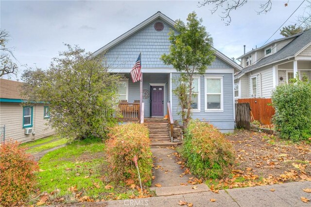 bungalow with a porch