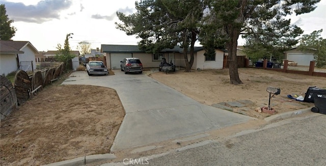 view of ranch-style home