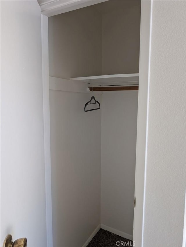 view of closet