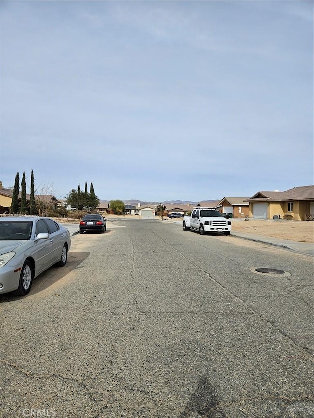 view of road