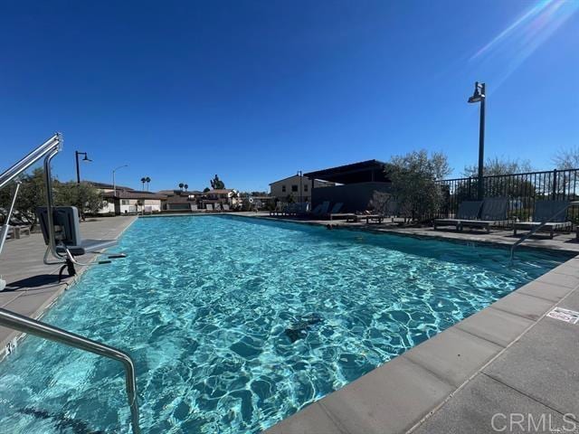 view of swimming pool