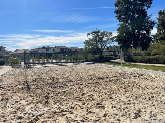 view of property's community with volleyball court