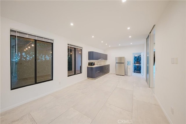 view of unfurnished living room