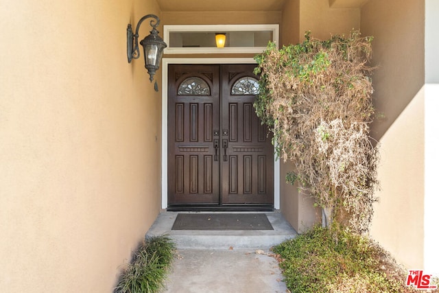 view of entrance to property