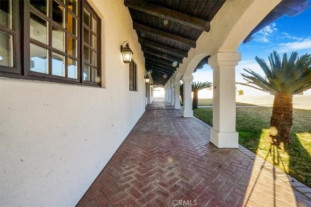 view of patio / terrace featuring a porch