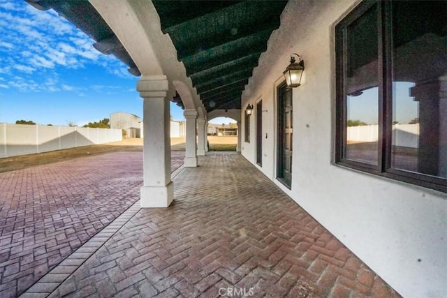 view of patio