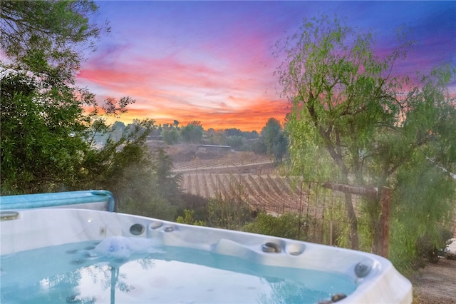 41026 Los Amantes Rd, Temecula, CA 92592 - view of pool featuring a hot tub