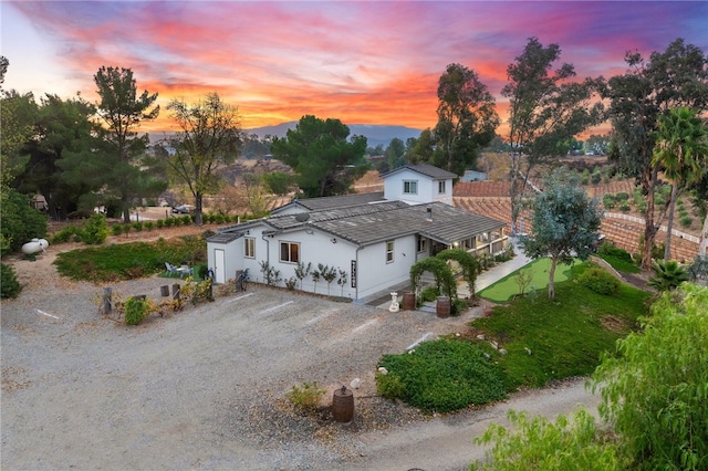 41026 Los Amantes Rd, Temecula, CA 92592 - aerial view at dusk