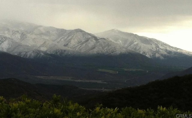 view of mountain feature