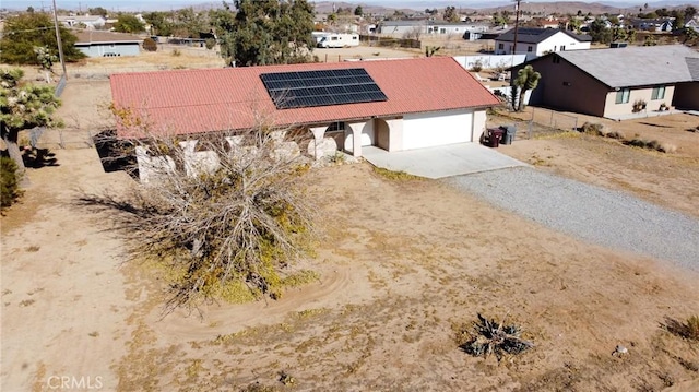 58168 Canterbury St, Yucca Valley, CA 92284 - aerial view of residential area featuring mountains