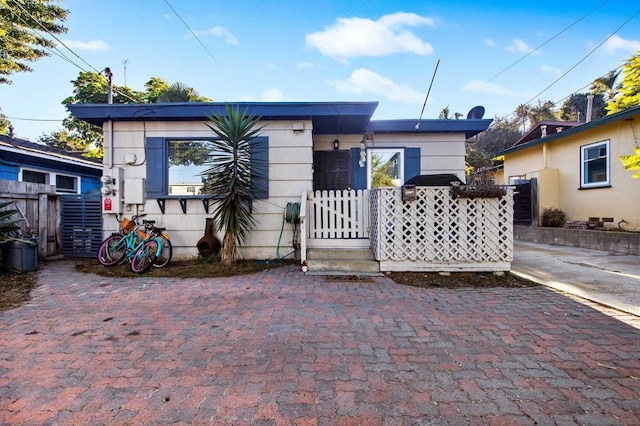 view of bungalow-style house