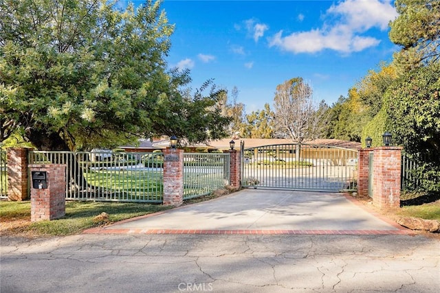 view of gate