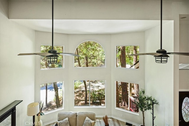 28670 Shenandoah Dr, Lake Arrowhead, CA 92352 - detailed view of ceiling fan