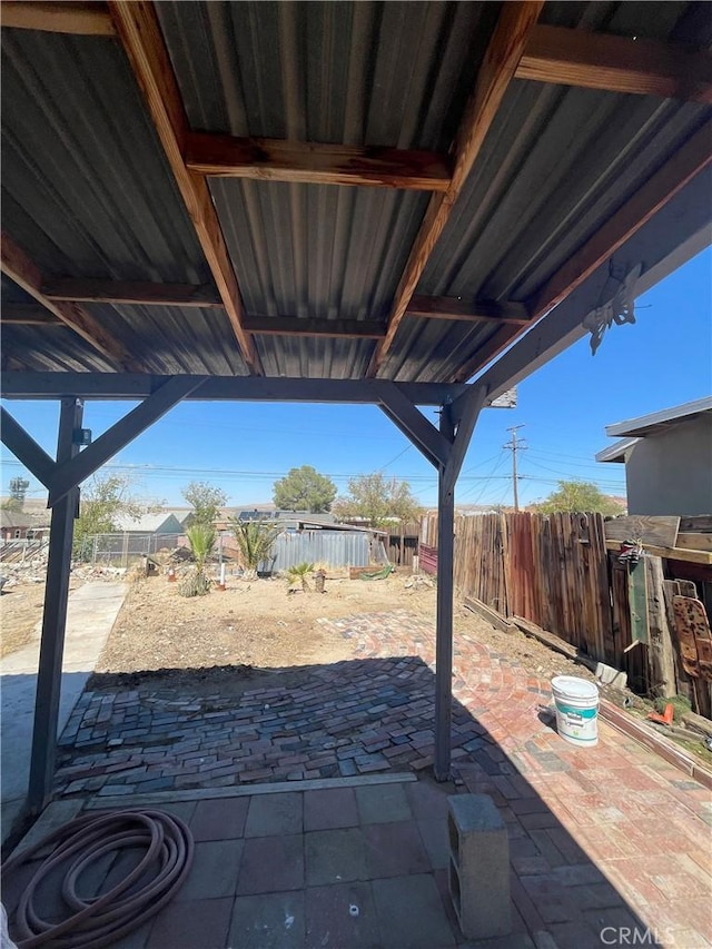 view of patio / terrace