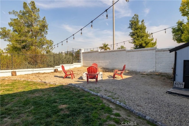 view of jungle gym featuring a yard