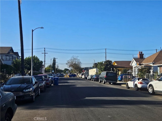 view of street