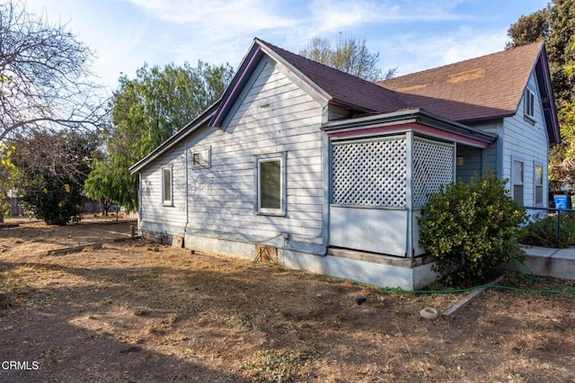 view of property exterior