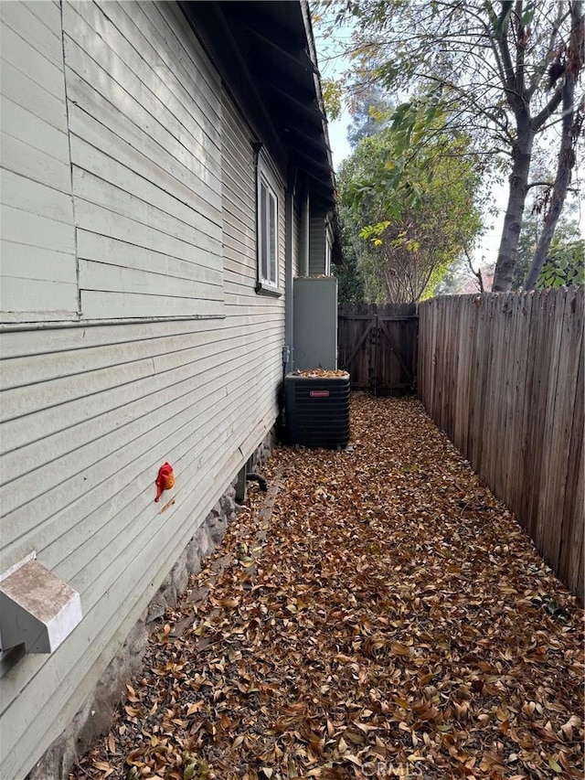 1355 N Gordon St, Pomona, CA 91768 - view of side of property with central AC unit